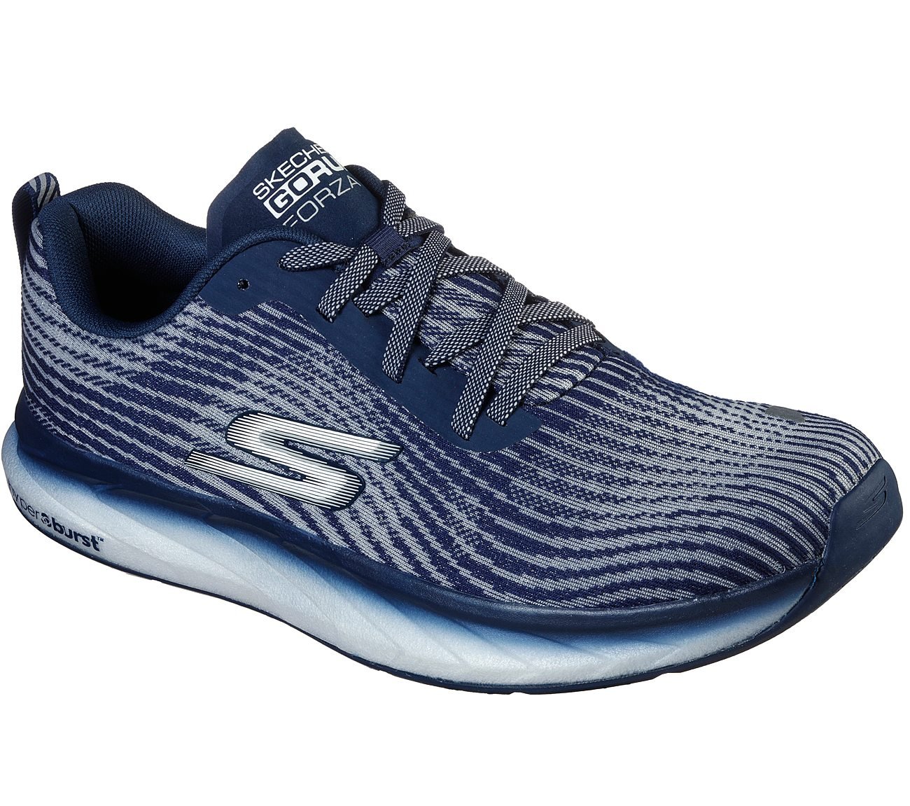 FORZA 4, NAVY/WHITE Footwear Lateral View
