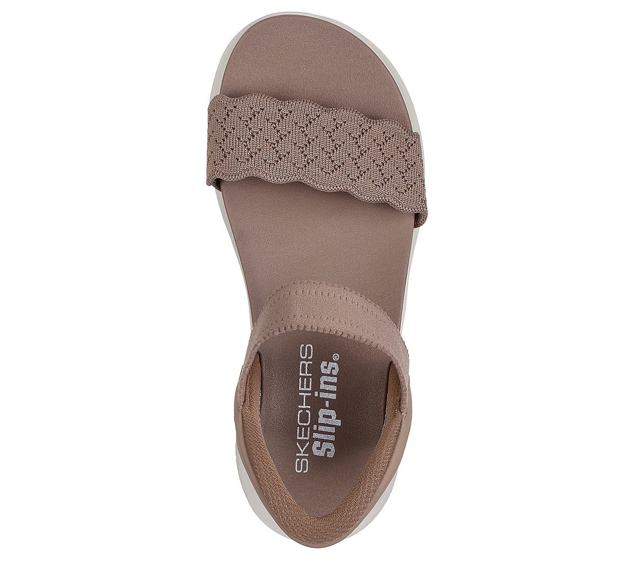 ULTRA FLEX 3.0-FEELIN' PRETTY, MOCHA Footwear Top View