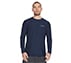 GODRI ALL DAY L/S T-SHIRT, NNNAVY