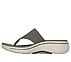 GO WALK ARCH FIT SANDAL - WEE, OOLIVE Footwear Left View