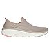 SKECHERS SLIP-INS RF: D'LUX WALKER 2.0- Happy Step, TAUPE/CORAL