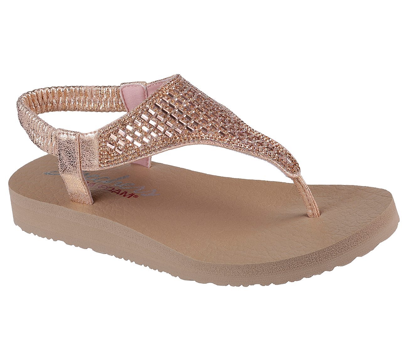 MEDITATION, ROSE GOLD Footwear Right View