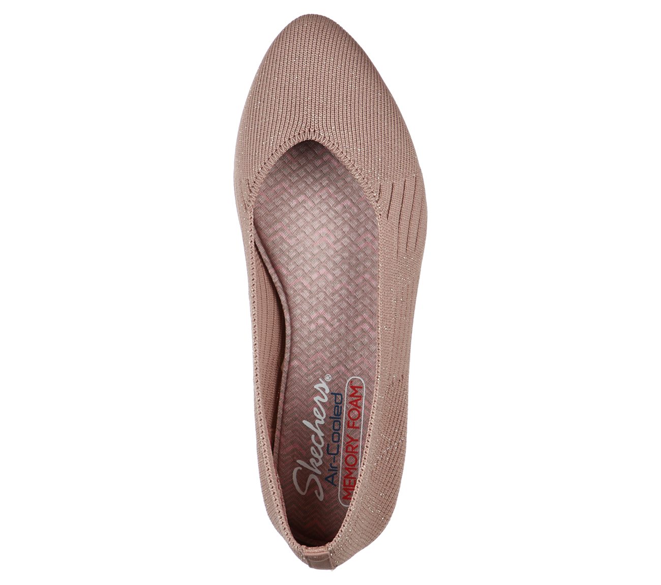 CLEO -  CRAVE, BLUSH Footwear Top View