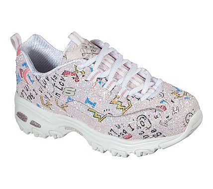 D'LITES-LUV STORY, PINK/MULTI Footwear Lateral View