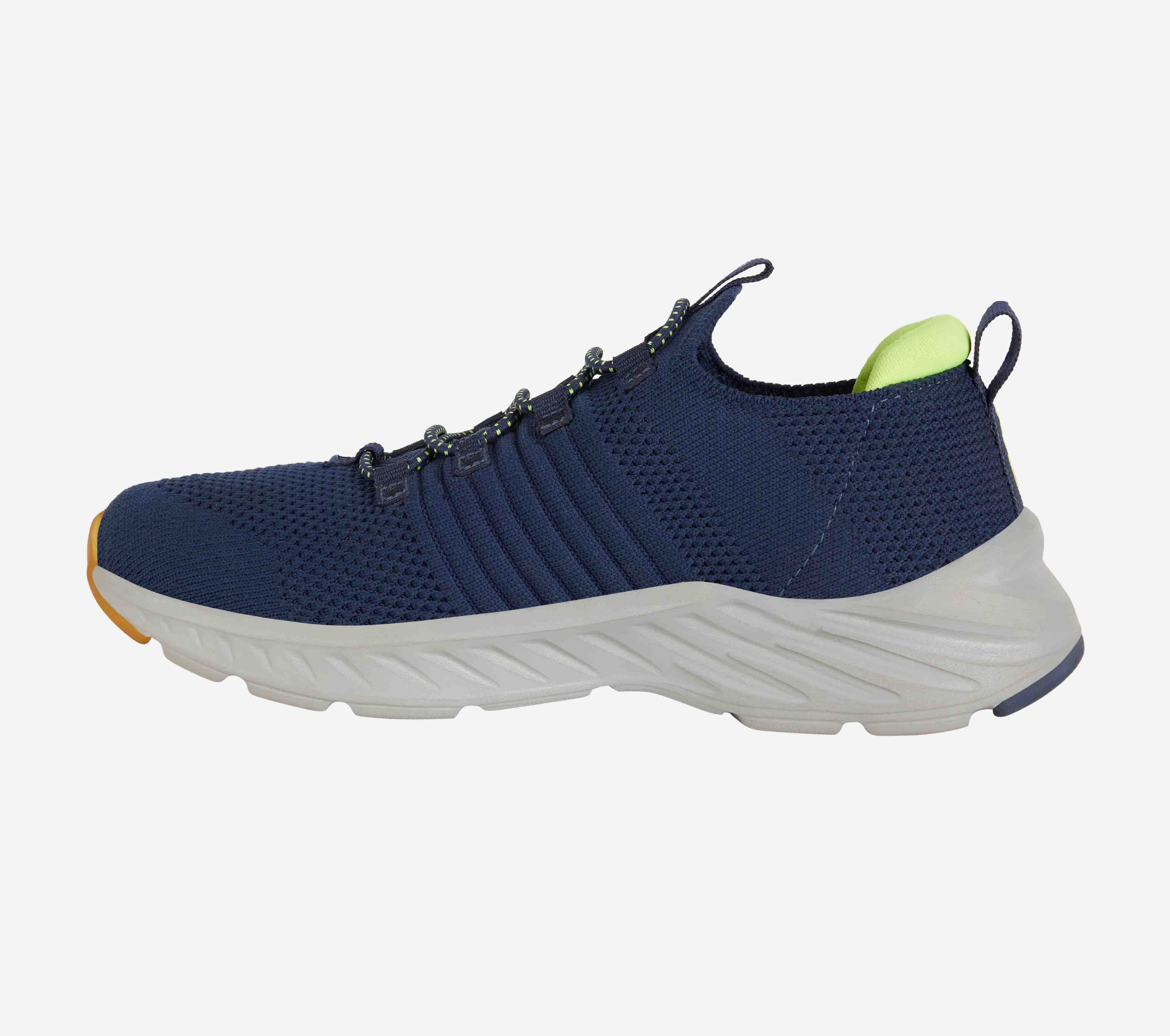 ELITE RUSH, NAVY/LIME Footwear Left View