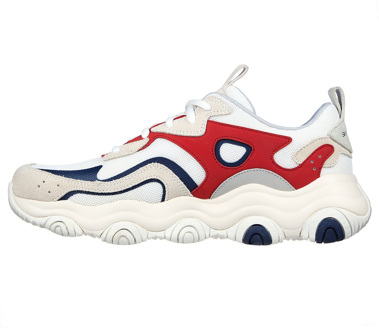 ROVER X-PROXIMITY, WHITE/NAVY/RED Footwear Left View