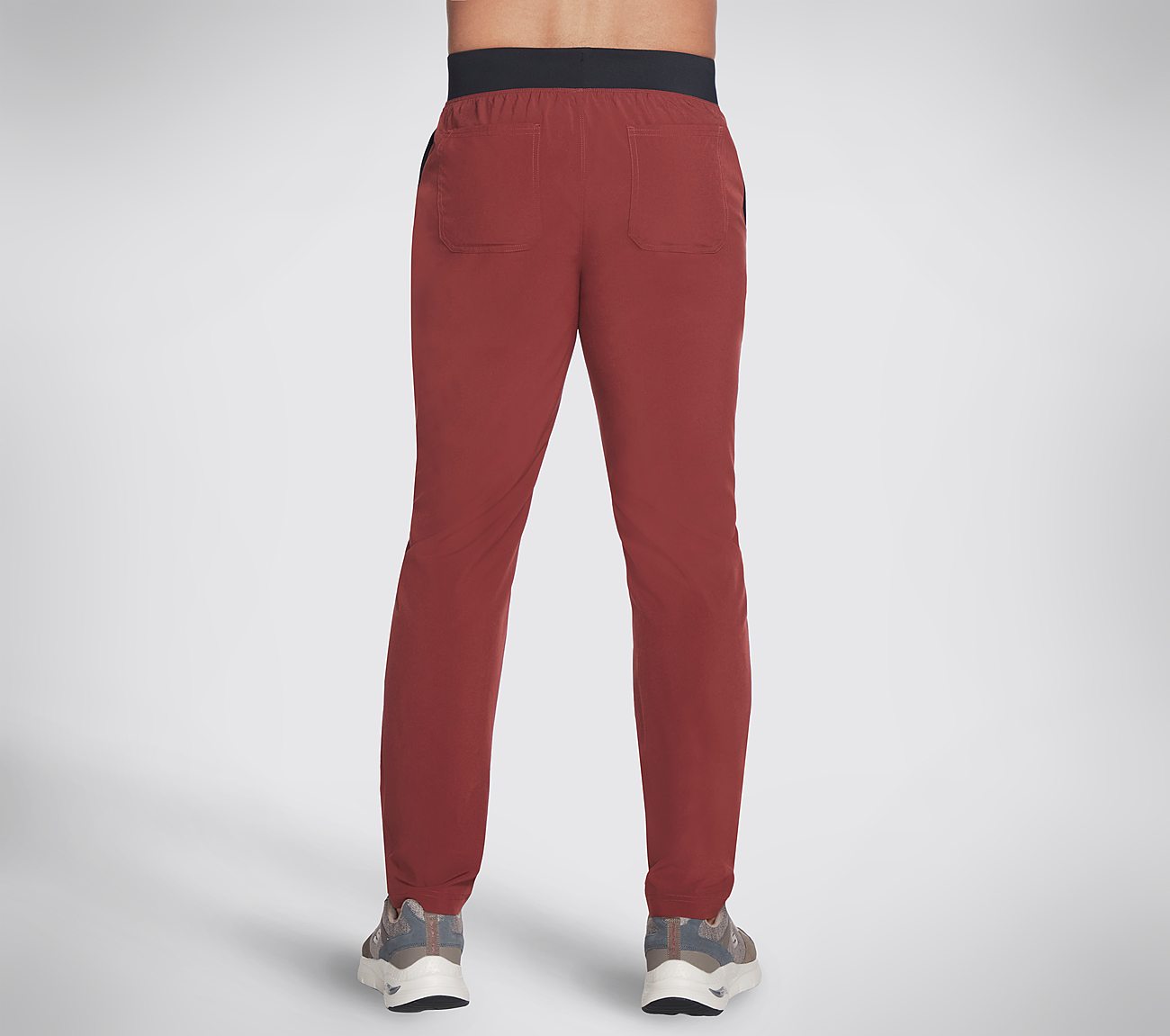 GO WALK ACTION PANT, DDARK RED Apparels Left View