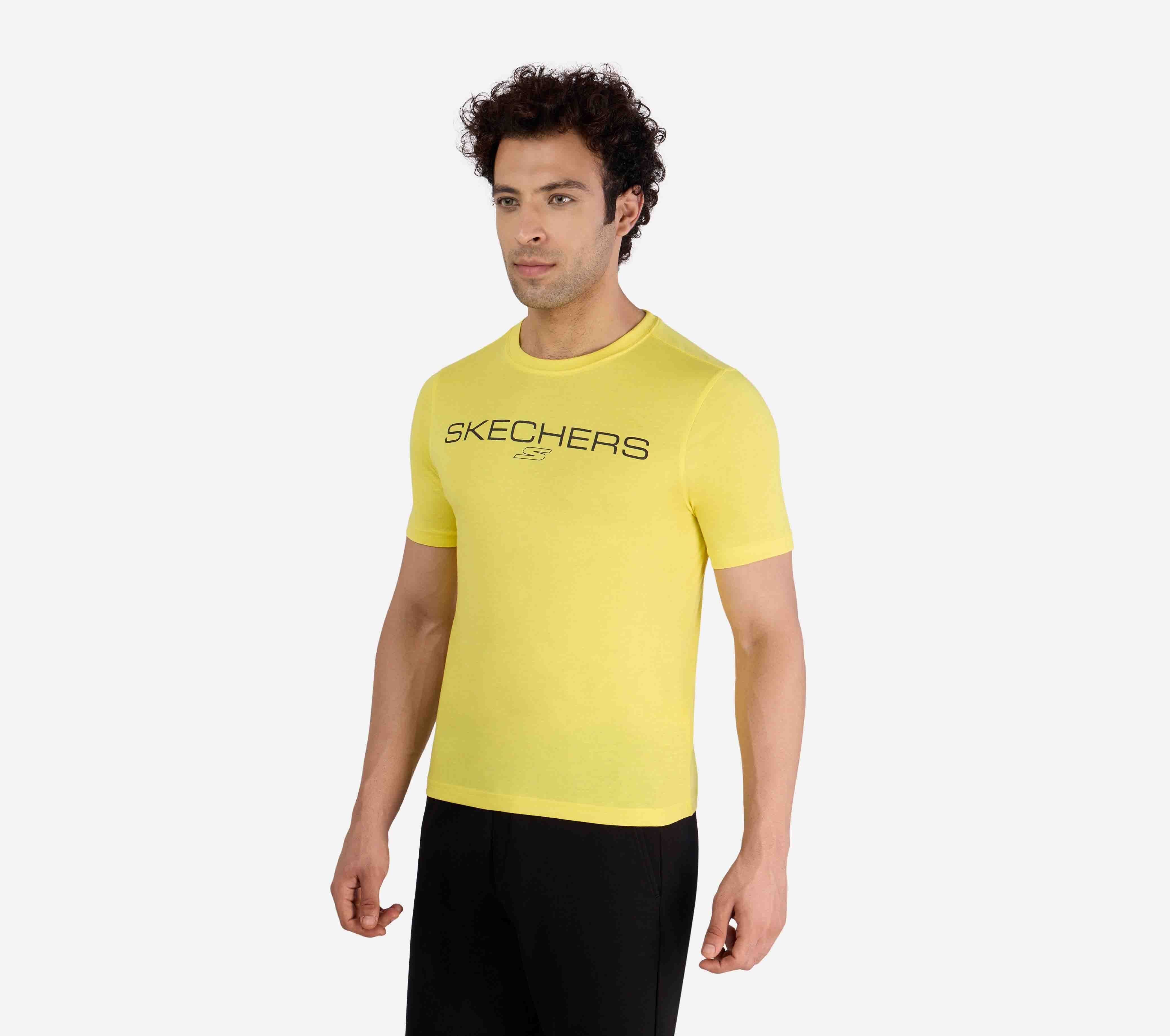 SKECHERS PERFORMANCE T-SHIRT,  Apparel Top View