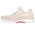 GO WALK ARCH FIT - PEACHY, TAUPE/CORAL Footwear Left View
