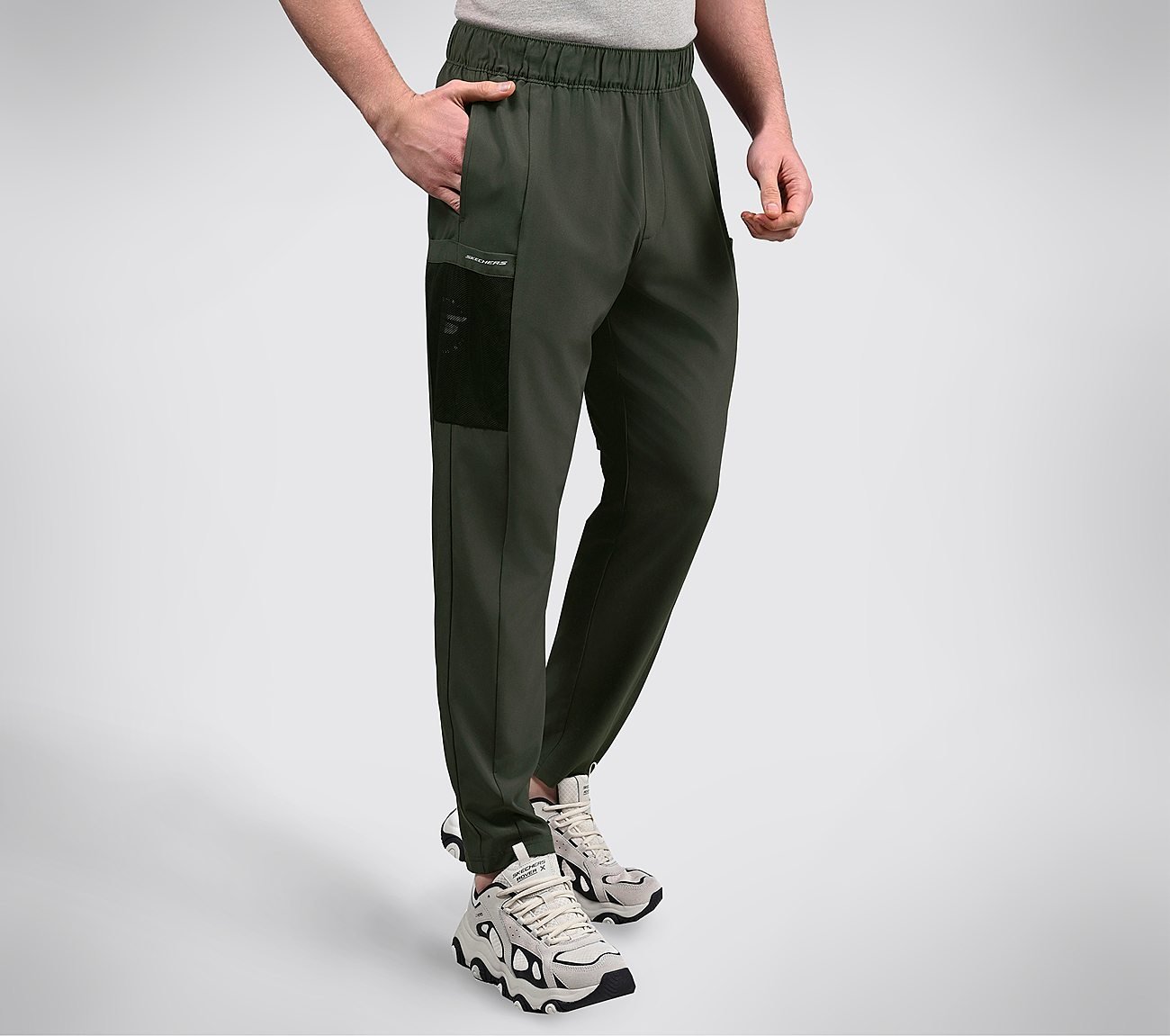OASIS UTILITY BTM, OLIVE/BLACK Apparels Left View