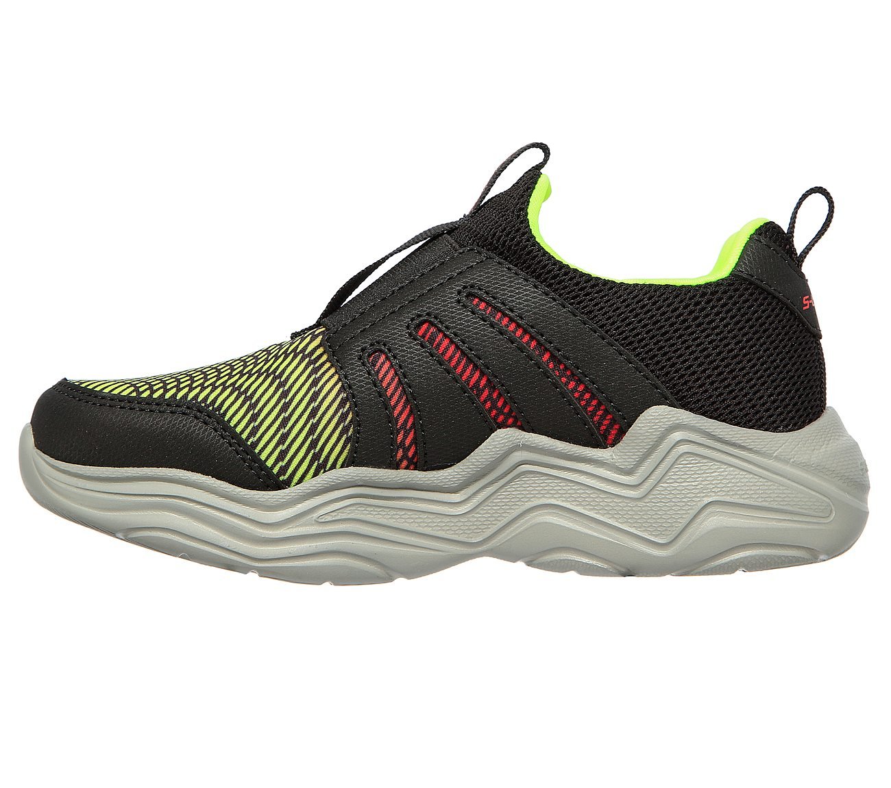 ERUPTERS IV - ZANDOR, BLACK/LIME Footwear Left View