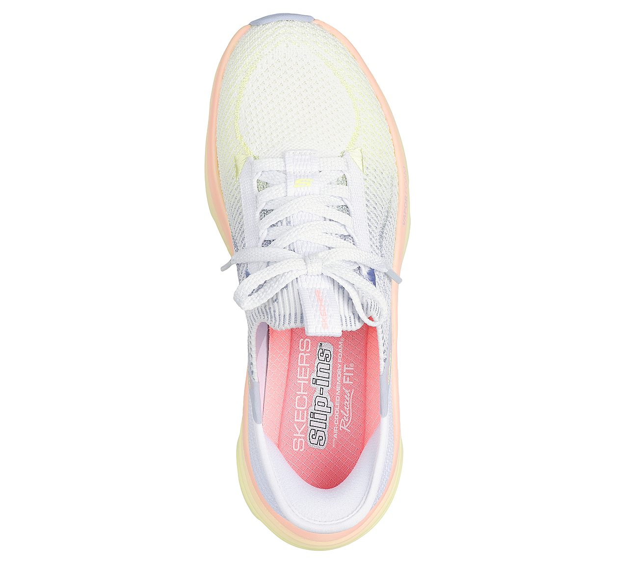 D'LUX VAPOR - VIBRANT STRIDE, WHITE/MULTI Footwear Top View