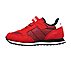 RETRO SNEAKS - GORVOX, RED/BLACK Footwear Left View