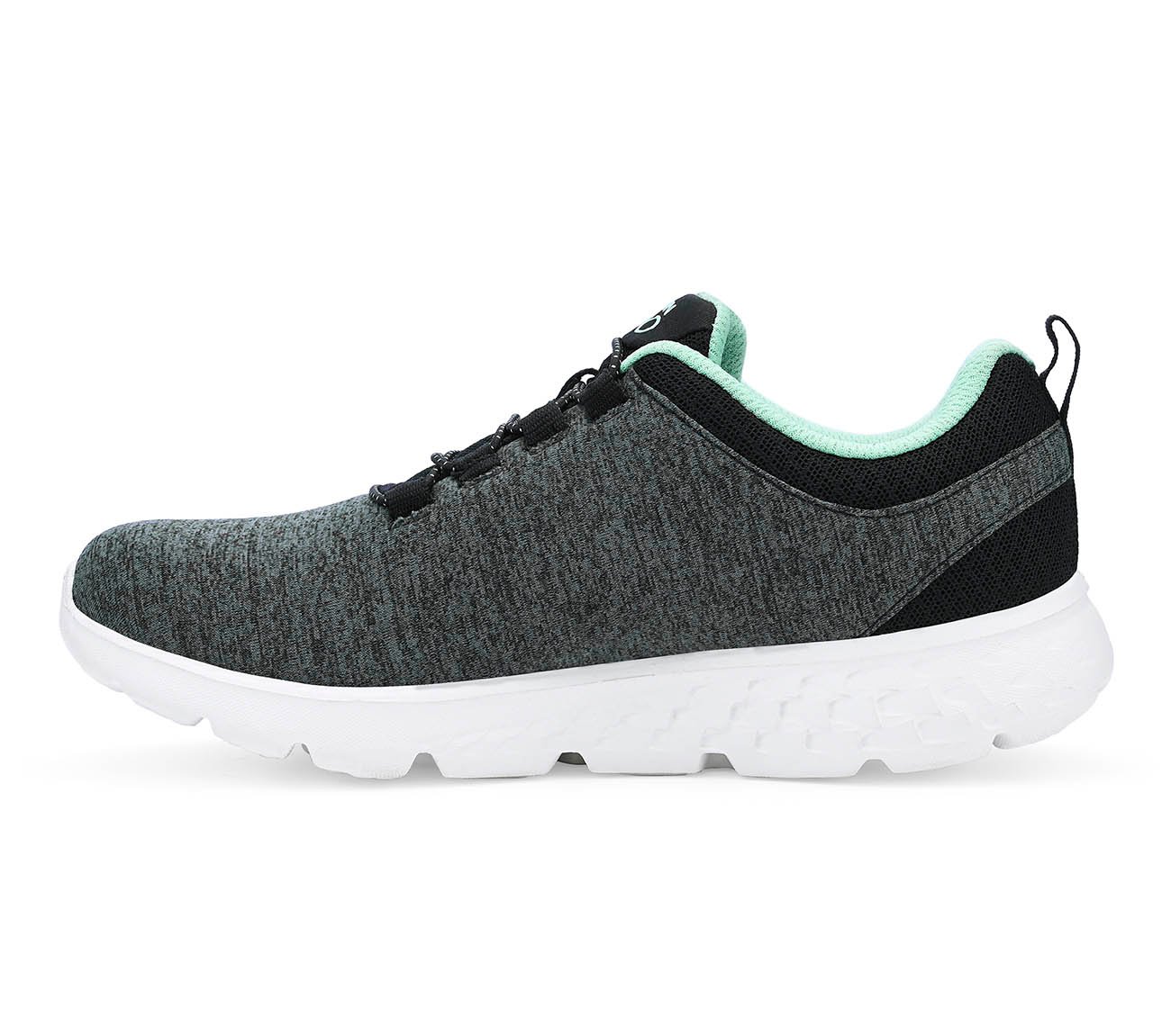 GO RUN 400, BLACK/TURQUOISE Footwear Left View