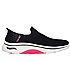 GO WALK ARCH FIT 2.0 - VAL, BLACK/HOT PINK Footwear Lateral View