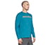 DELTA L/S T-SHIRT, NAVY/TEAL Apparels Bottom View