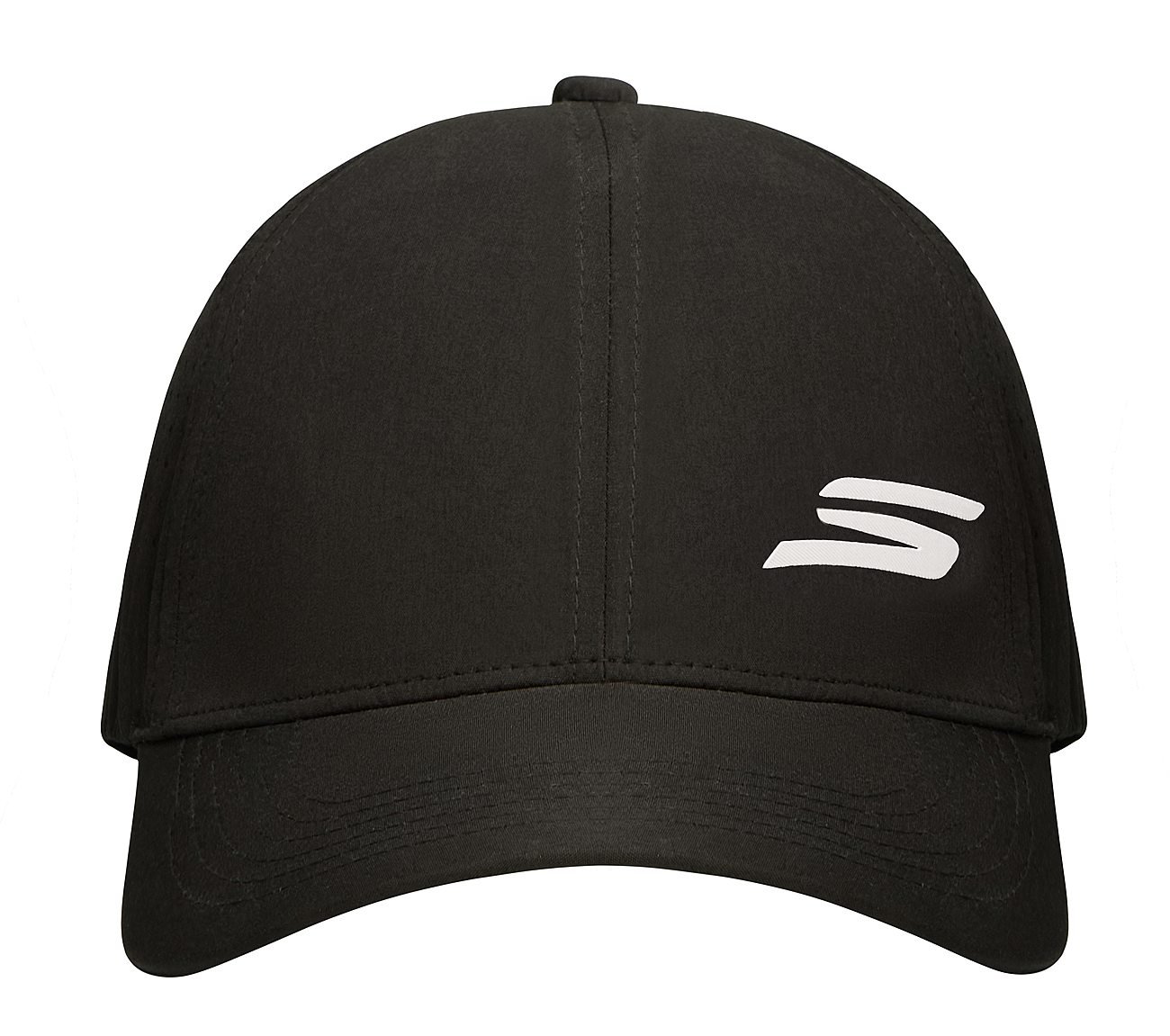 ELASTICATED PERFORMANCE BASEBALL HAT , BLACK