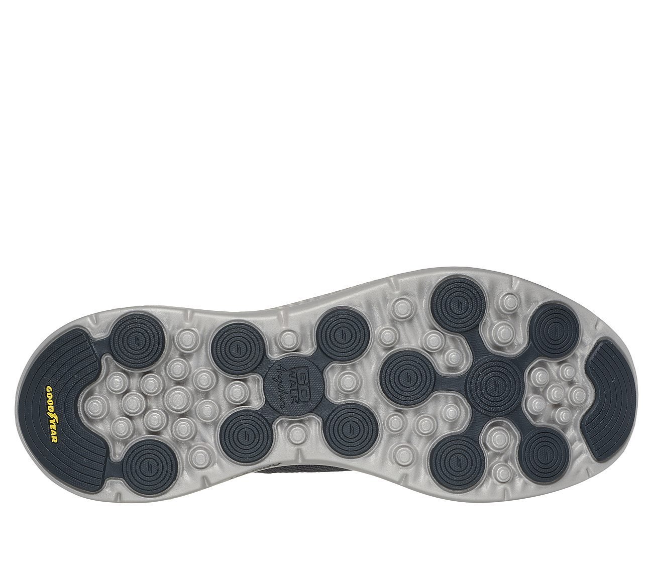 GO WALK ANYWHERE - THE TOURIS, CHARCOAL Footwear Bottom View