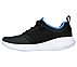 GO RUN FAST -, BLACK/BLUE Footwear Left View