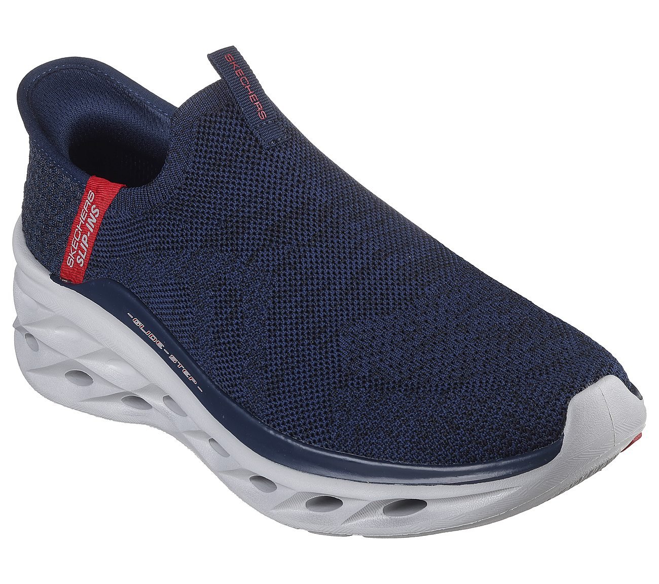 SKECHERS SLIP-INS: GLIDE-STEP SWIFT - PROSE, NAVY Footwear Right View