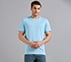 ESSENTIAL BRANDING T SHIRT, GRAY/AQUA/PINK