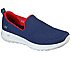 GO WALK JOY - ADMIRABLE, NAVY/RED Footwear Right View