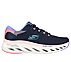 ARCH FIT GLIDE-STEP-HIGHLIGHT, NAVY/MULTI Footwear Lateral View