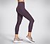 GOWALK HW 7/8 LEGGING II, DARK PURPLE Apparels Bottom View