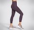 GOWALK HW 7/8 LEGGING II, DARK PURPLE Apparel Bottom View