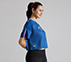 MUMBAI INDIANS CROP TOP, NAVY/PERIWINKLE