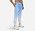 MI FAN PRINTED PANTS, WHT/NVY/BLUE Apparel Top View