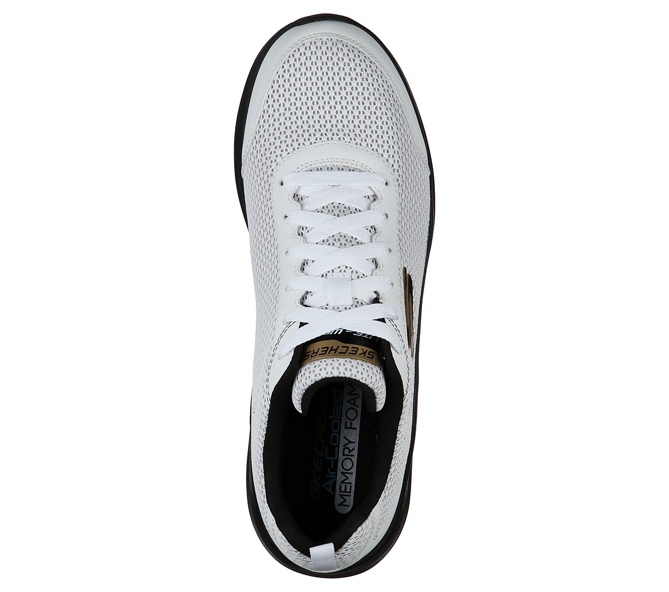 ULTRA FLEX 2.0 - LITEWILDE, WHITE/BLACK/GOLD Footwear Top View