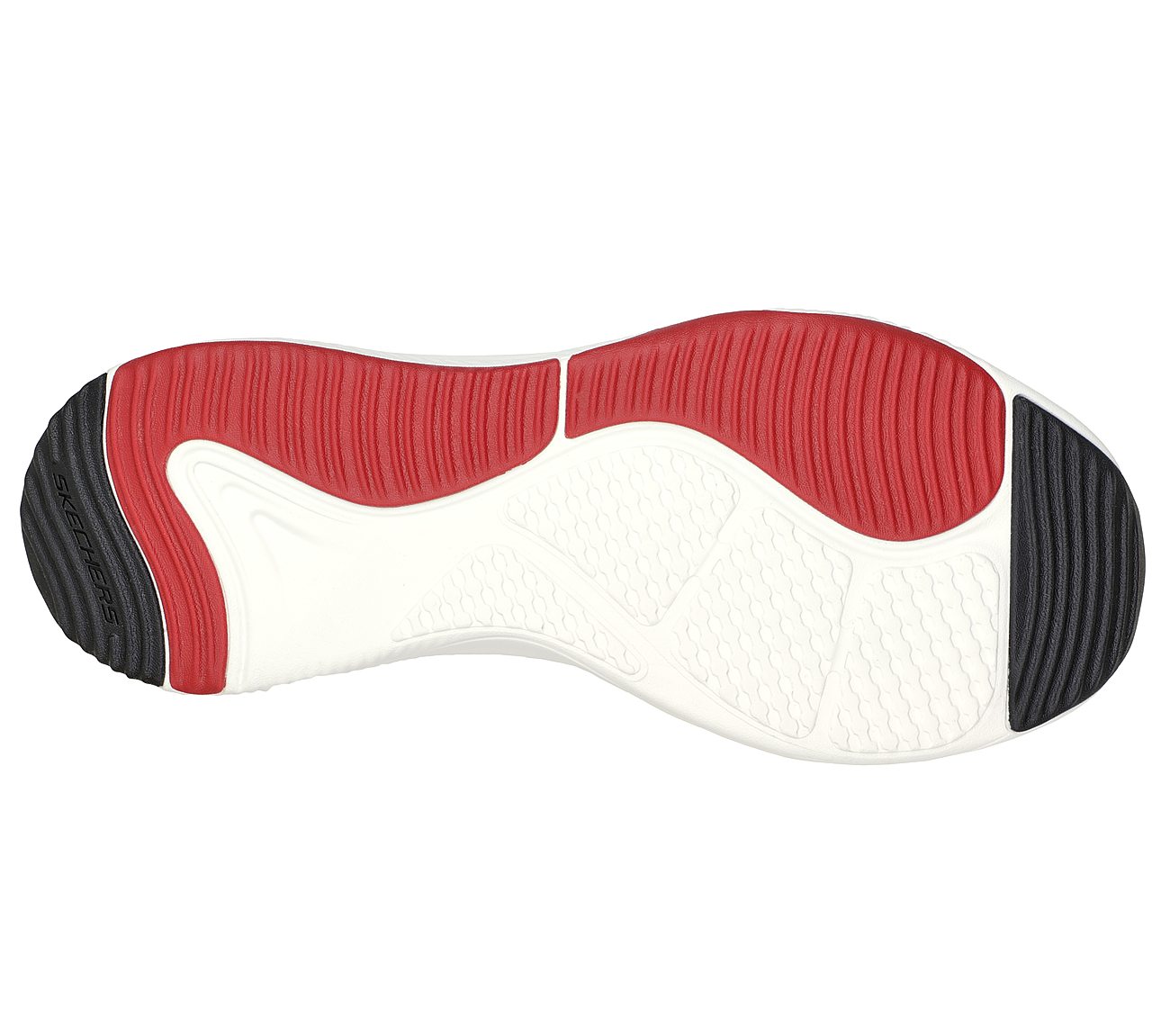  D'LUX FITNESS-BOX JUMP, WWHITE/BLACK/RED Footwear Bottom View