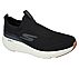 GO RUN ELEVATE - UPRAISE, BLACK/WHITE Footwear Lateral View