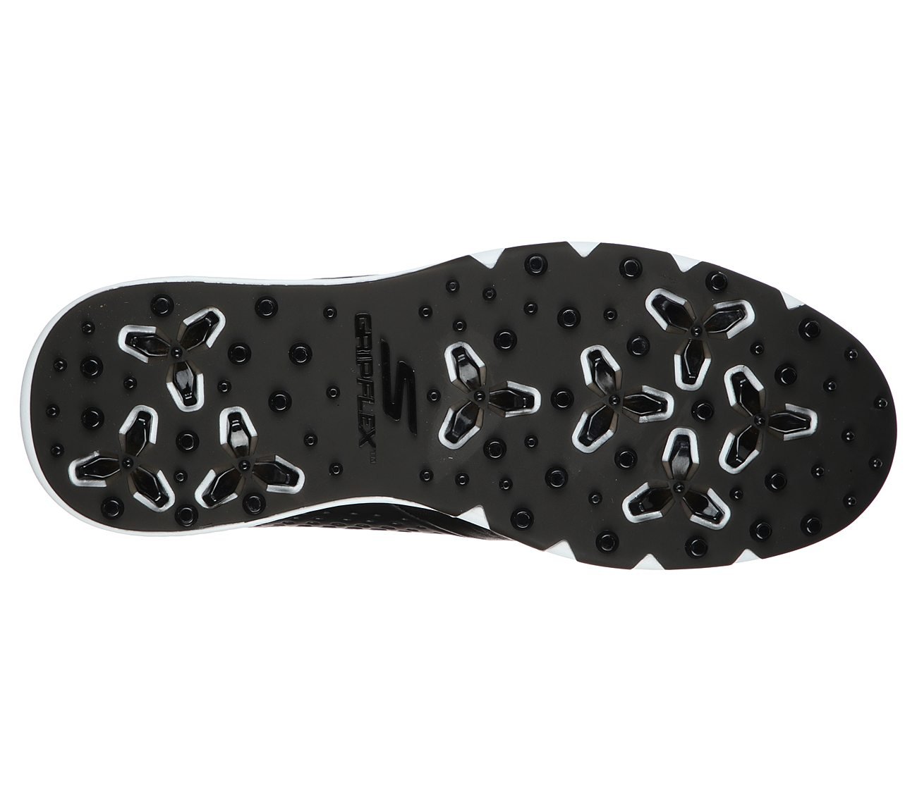 ELITE 4, BLACK/WHITE Footwear Bottom View