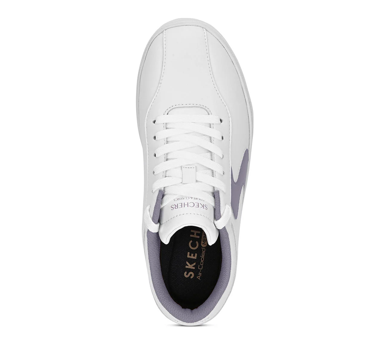 EDEN LX, NATURAL/PURPLE Footwear Top View