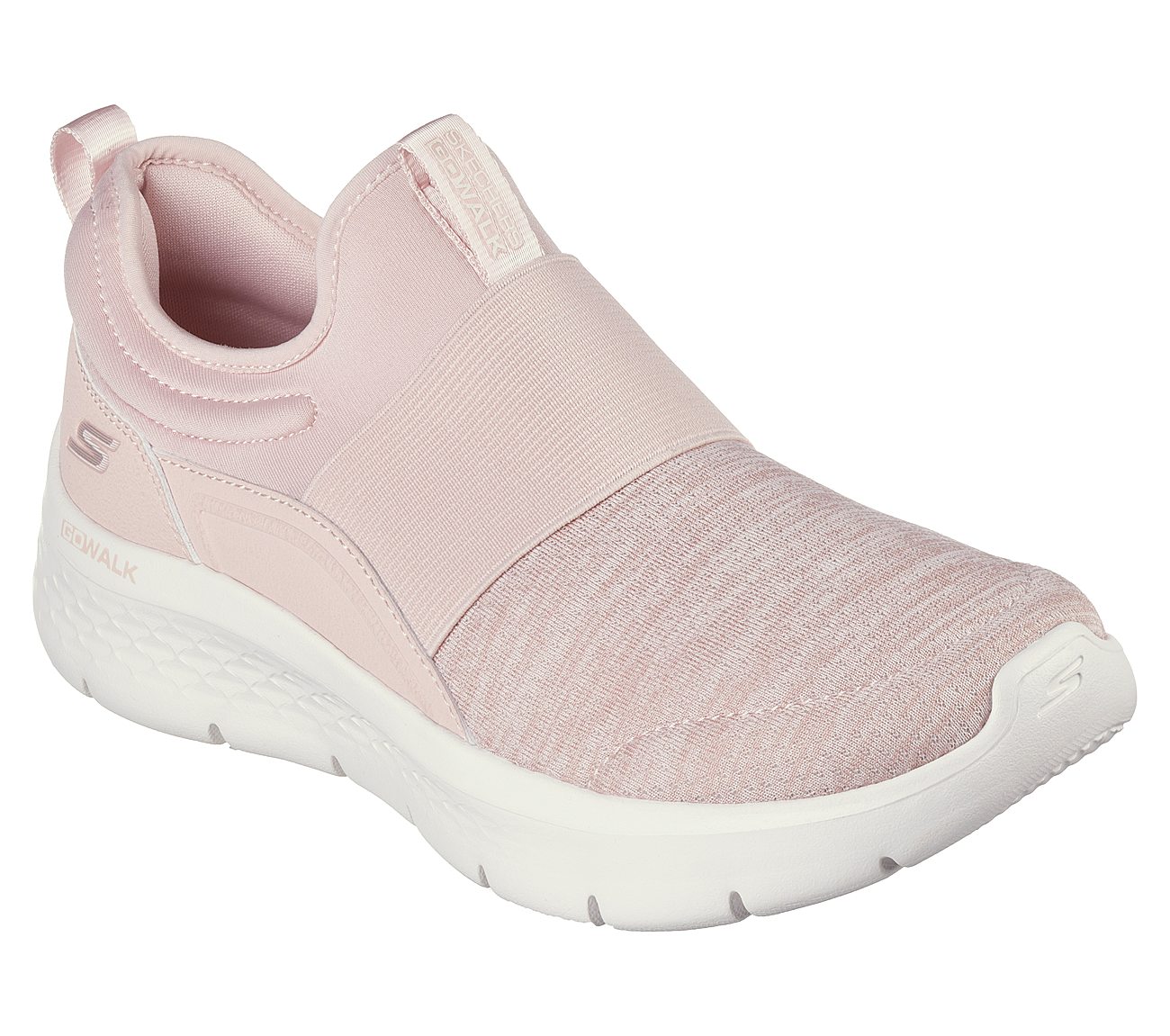 Skechers Light Pink Go Walk-Flex-Vasan Slip On Shoes For Women