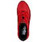 TRES-AIR UNO - VISION-AIRY SLIP-INS, RED/BLACK Footwear Top View