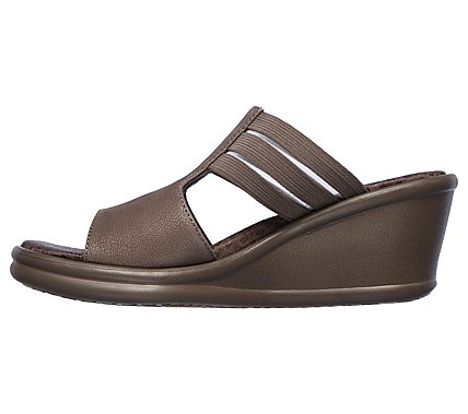 RUMBLERS - ZESTY, DARK TAUPE Footwear Left View