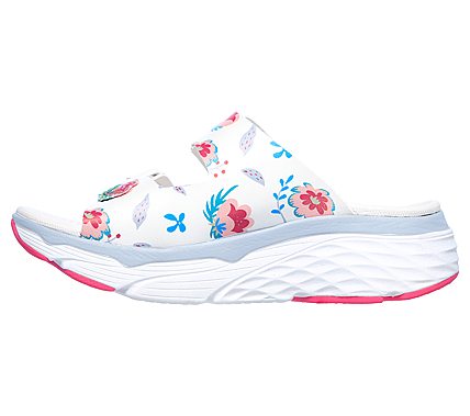 MAX CUSHIONING SANDAL - WILD, WHITE/MULTI Footwear Left View