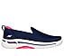 GO WARK ARCH FIT - HAZEL, NAVY/HOT PINK