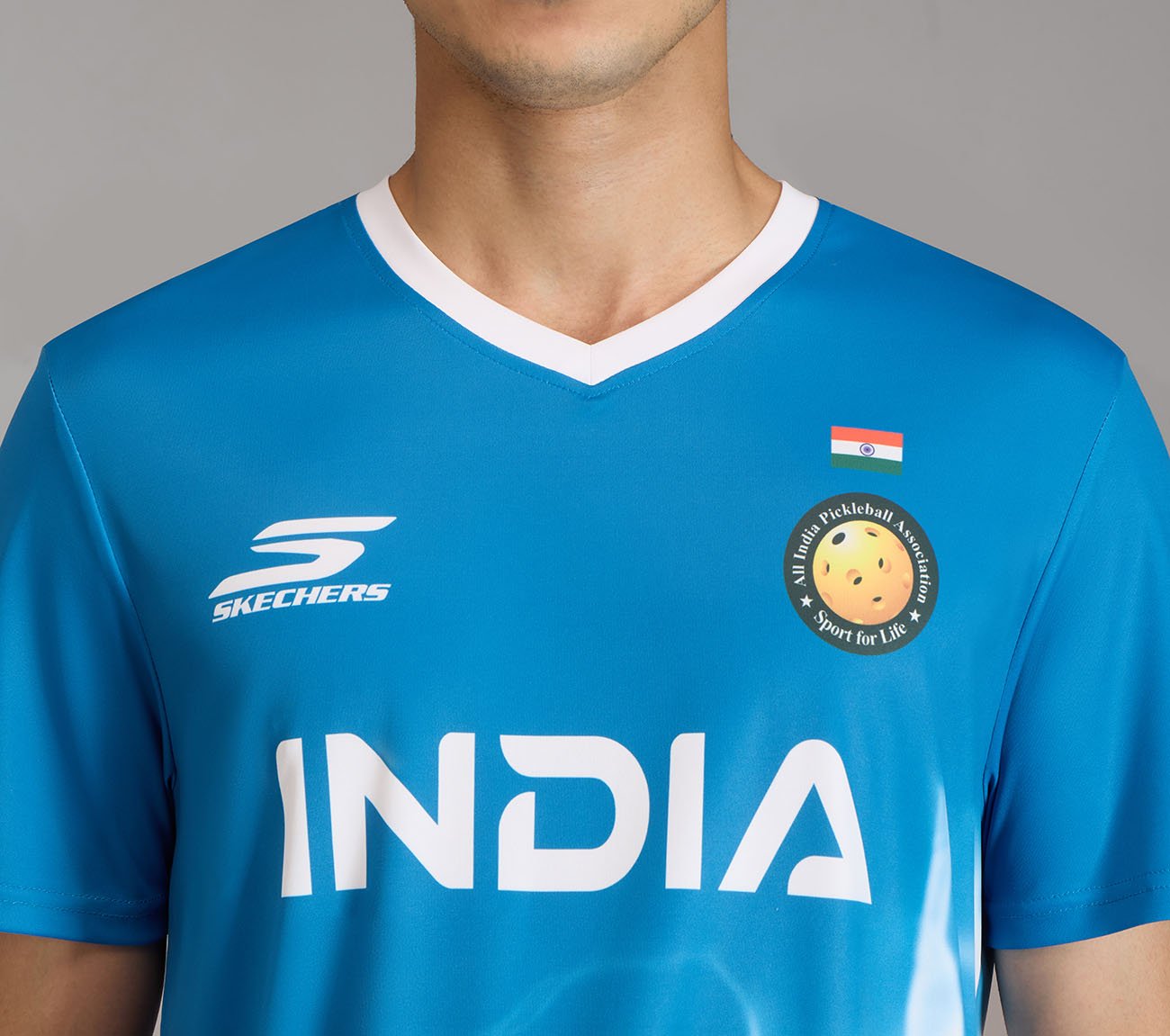 AIPA MENS REPLICA TRAINING JERSEY, WHITE/NEON PINK/LIME Apparel Right View