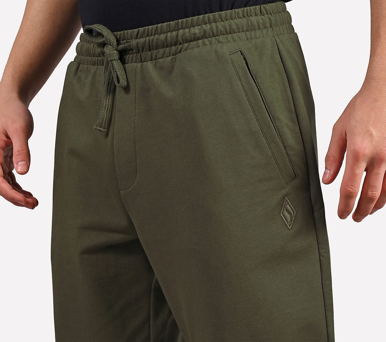 ACTIVE WOVEN PANT, BROWN OLIVE Apparel Right View