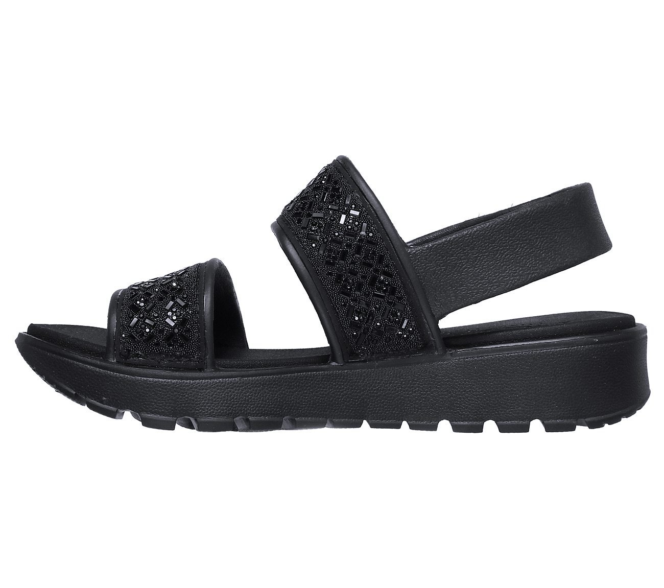 FOOTSTEPS - GLAM PARTY, BBLACK Footwear Left View