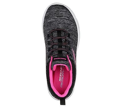 DYNAMIGHT 2.0- IN A FLASH, BLACK/HOT PINK Footwear Top View