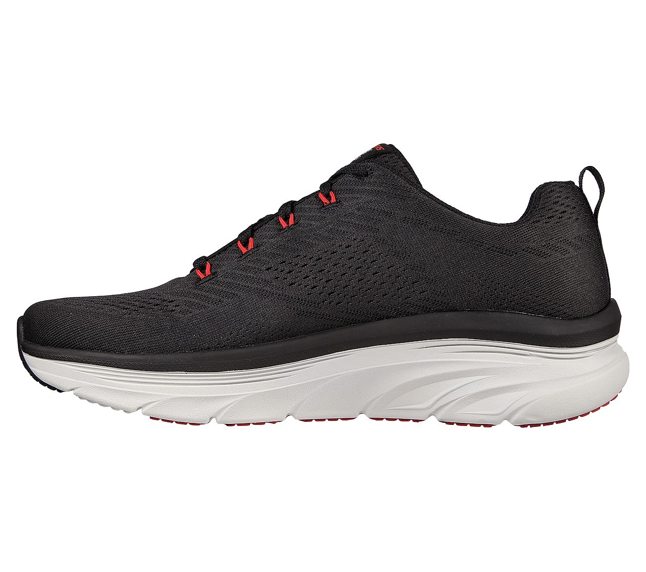 D'LUX WALKER - MEERNO, BLACK/RED Footwear Left View