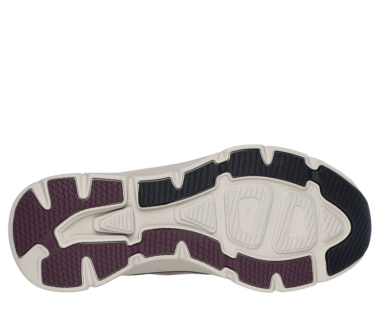 SKECHERS SLIP-INS RF: D'LUX WALKER 2.0 - REZINATE, TTAUPE Footwear Bottom View