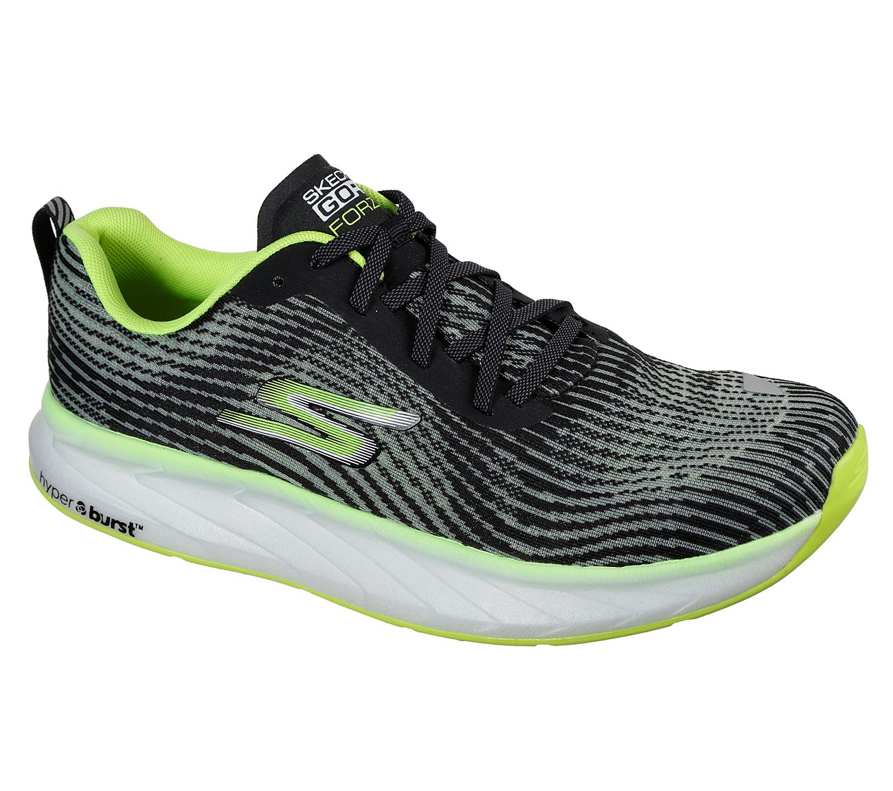 FORZA 4, BLACK/LIME Footwear Right View