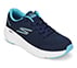 GO RUN ELEVATE, NAVY / AQUA