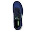 GO RUN FOCUS-FORGED, NAVY/GREEN Footwear Top View